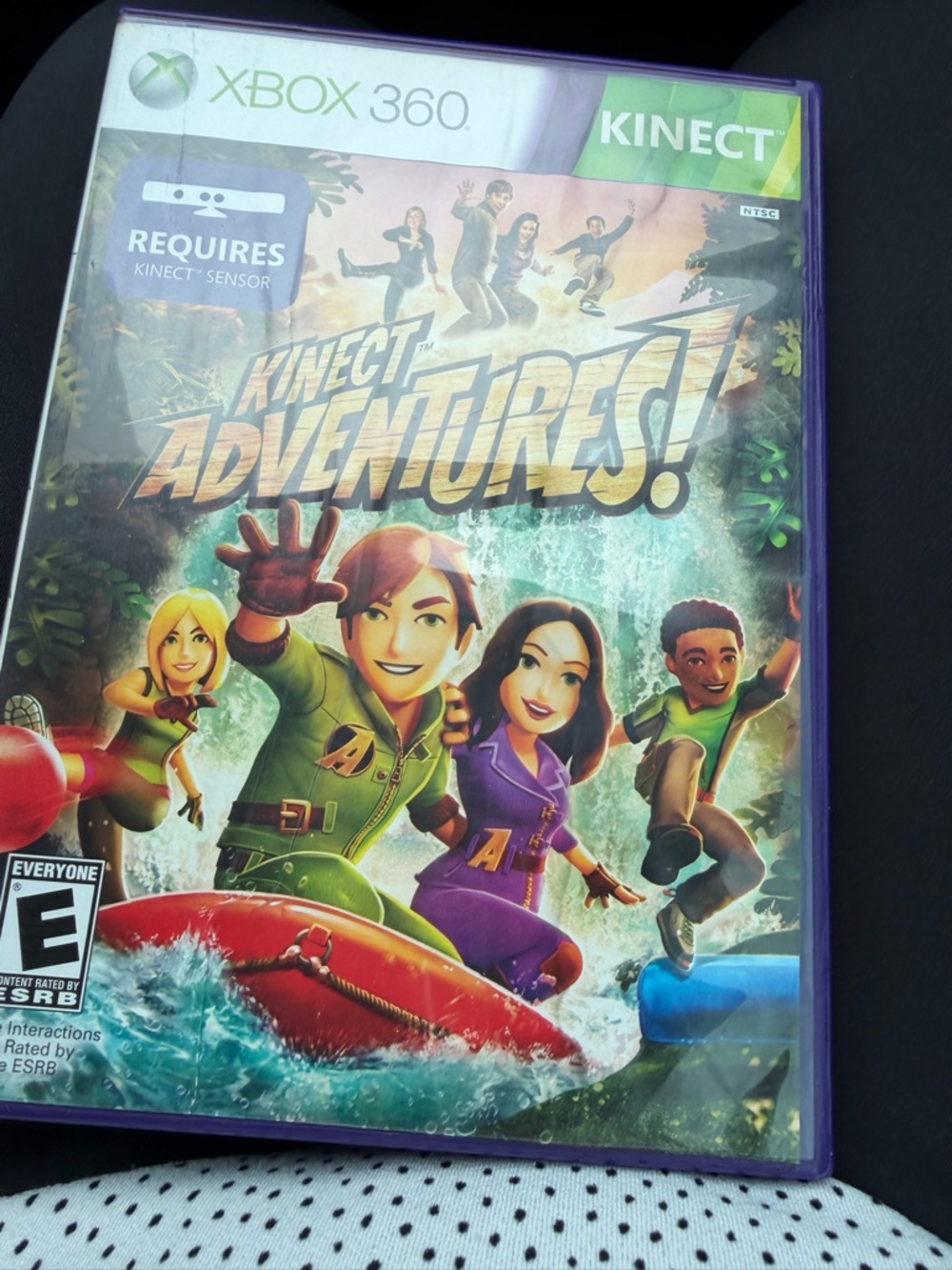 Microsoft Xbox 360 Kinect Adventures! – Purple Case